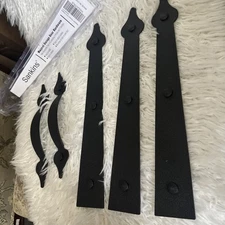 SANKINS Garage Door Magnetic Decorative Hardware Carriage Accents Faux -5 Pieces