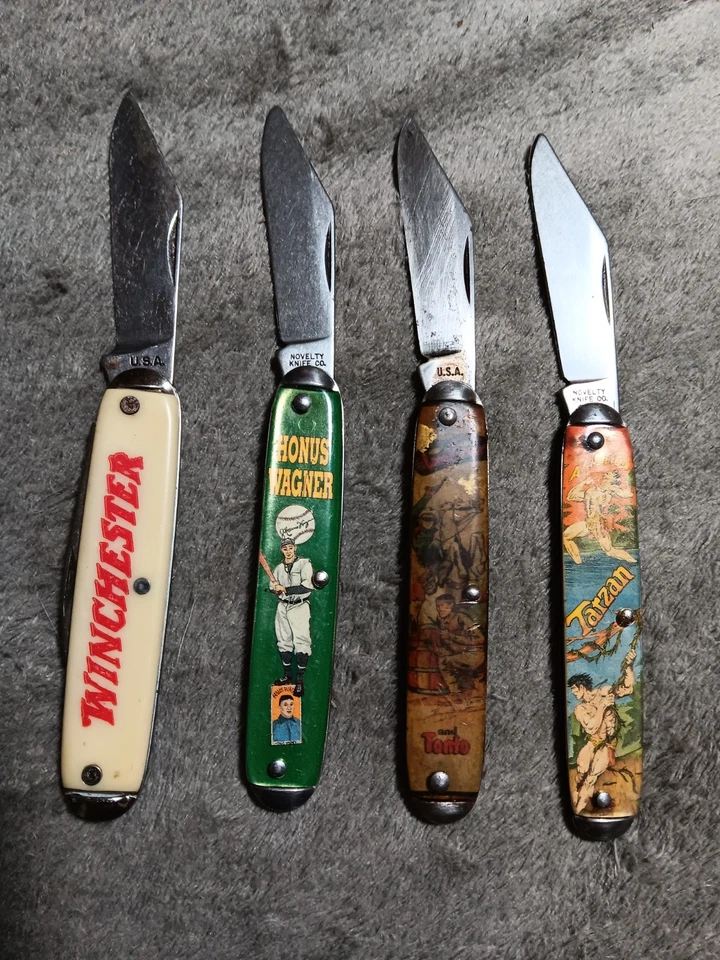 Cuatro cuchillos de bolsillo vintage, ver fotos y descripción Foto 3 de 4