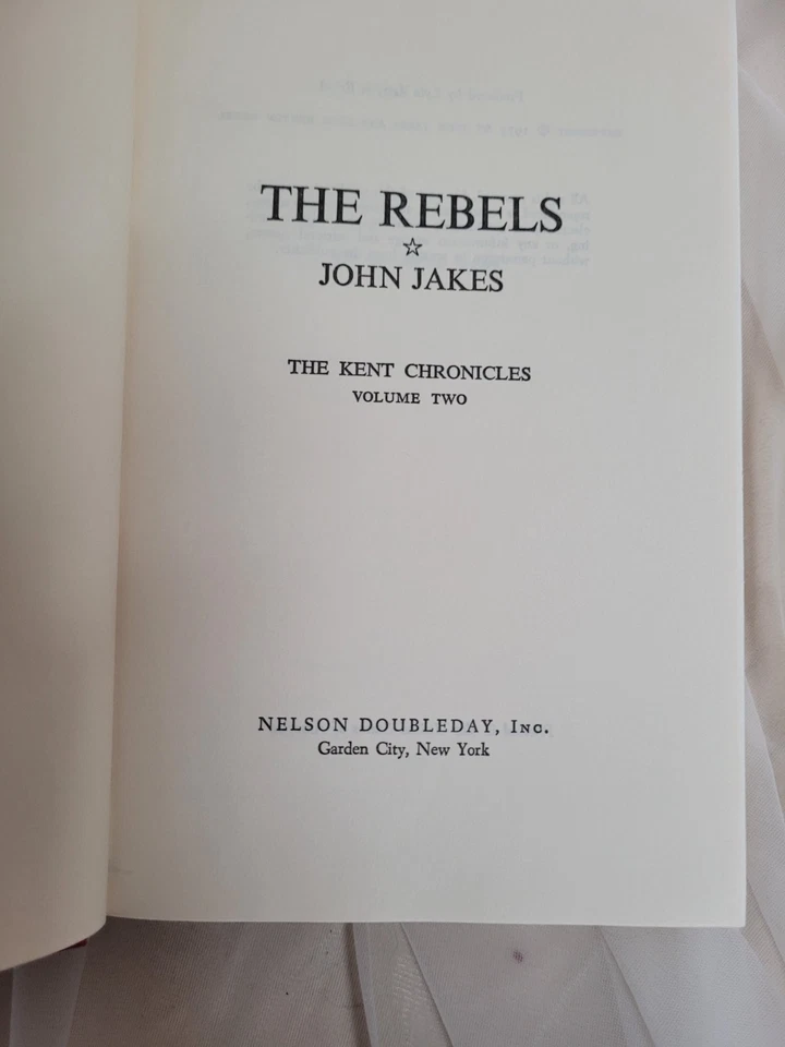 Full set of 8 John Jakes The Kent Family Chronicles HC No Jackets Never Read Foto 3 de 4