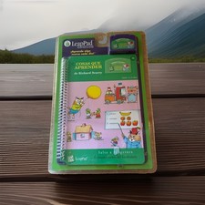 New LeapFrog LeapPad COSAS QUE APRENDER Learning Spanish Version Book Game