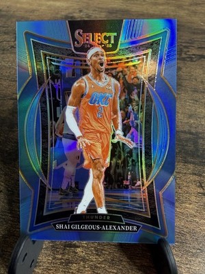 2024-25 Panini select #36 Shai Golgeous-Alexander Concourse /299