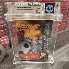 Mia Hamm Soccer 64 (Nintendo 64) New Sealed Graded WATA 8.5/A+