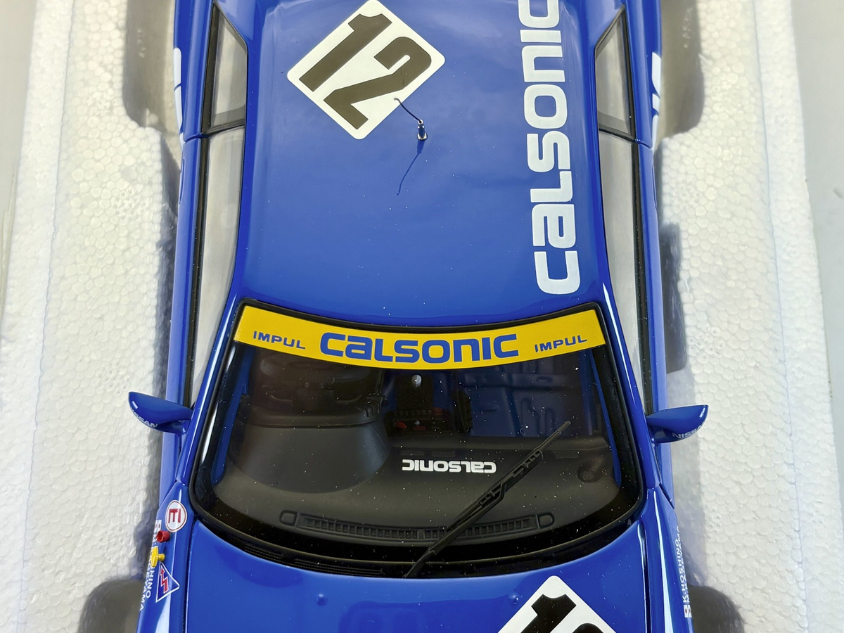 1:18 AUTOart Nissan Skyline GT-R R32 1993 Group A Calsonic #12