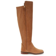 COLE HAAN WOMEN'S KNEE HIGH CHASE SUEDE BOOTS NIB SZ 6 GOLDEN HONEY