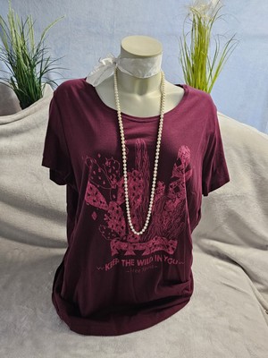 CECIL -- T - SHIRT -- Gr. XXL --  BEERE - KAKTUS-MUSTER-- 1/4 Arm -Tshirt- Shirt