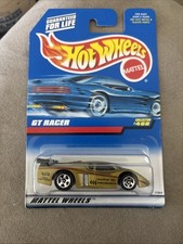 Hot Wheels 1998 GT Racer 468 Metallic Gold 15964 Mattel 5SP Wheels China