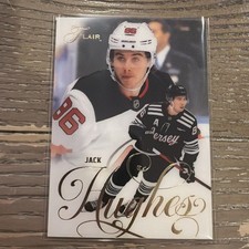 2025-26 Upper Deck Flair Jack Hughes - New Jersey Devils