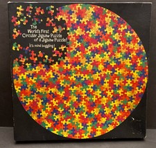 Springbok Circular Jigsaw Puzzle, The Puzzler, 500 Piece Vintage 1975