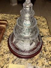 Thomas Kinkade Hawthorne Village Holiday Reflections Christmas Tree Masterpiece