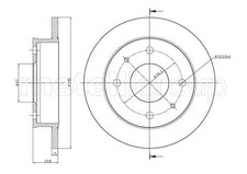 Disque de frein Hyundai ATOS