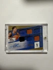 Jalen Brunson Panini Used Ball  Dallas Mavericks Six Patch Auto /99 #T6-JBR