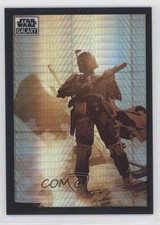 2022 Chrome Star Wars Galaxy Prism Refractor 28/75 The Infamous Boba Fett 0g70