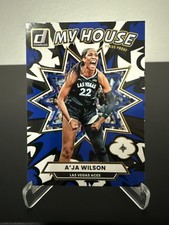 2025 Donruss WNBA A’ja Wilson My House Blue Press Proof Parallel 