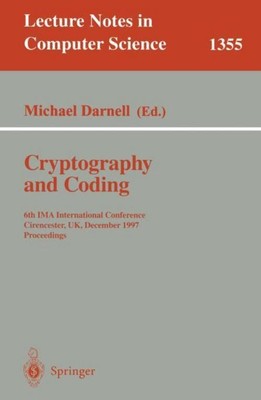 Cryptography and Coding Michael Darnell