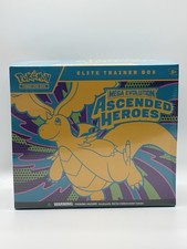Pokemon TCG Mega Evolution Ascended Heroes Elite Trainer Box Brandneu