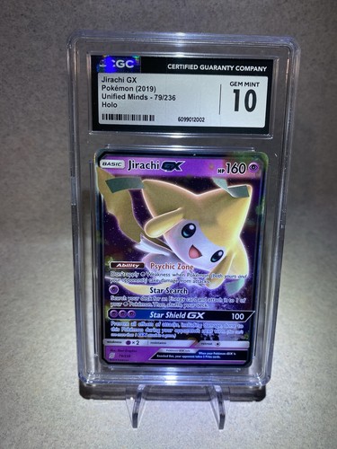 Jirachi-GX graded CGC 10 for sale on eBay