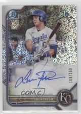 2022 Bowman Chrome Prospect Speckle Refractor /299 Luca Tresh #CPA-LTS Auto 06qf