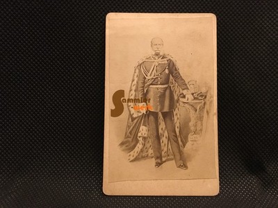 alte Foto-Karte CDV Kaiser Wilhelm I. Photograph A. v. Czapski, Berlin vor 1900