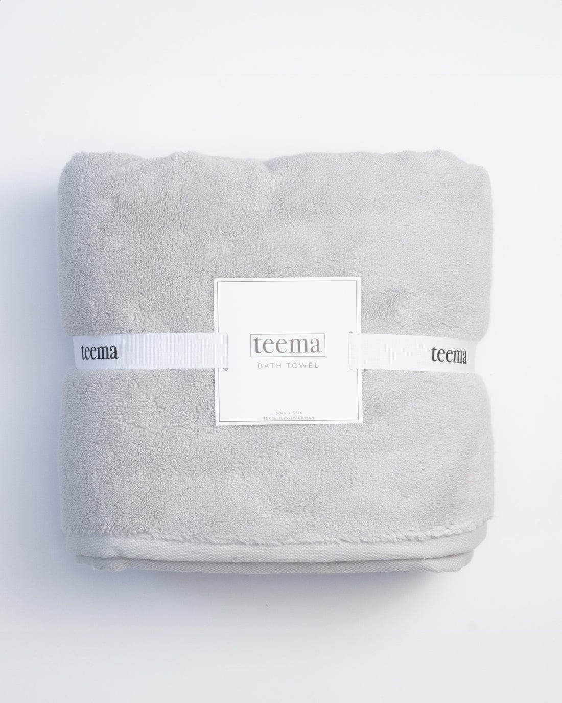 БАННОЕ ПОЛОТЕНЦЕ TEEMA ИЗ 100% ТУРЕЦКОГО ХЛОПКА, 55X30 - STONE