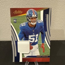 2025 Panini Absolute Abdul Carter RC Rookie Patch 05/99 New York Giants