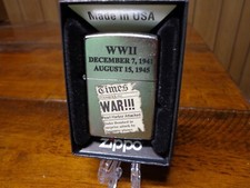 WWII PEARL HARBOR ATTACKED DECEMBER 7 1941 ZIPPO LIGHTER MINT IN BOX