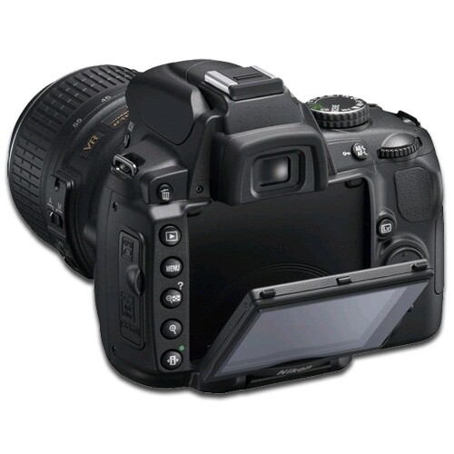 Nikon D5000 Digital SLR Camera with 18-55mm VR Lens -Black