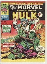 Cover of The Mighty World of Marvel #74