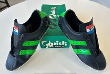 Botas de Fútbol Quick GreenStar Hechas en Holanda Años 70 DE COLECCIÓN RARAS Talla 11.5 con Caja