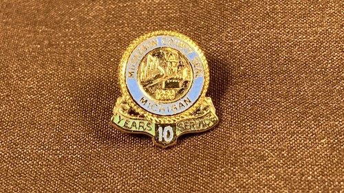 Pin de servicio al empleado esmaltado de colección condado de Muskegon Michigan condado de Muskegon mar - Imagen 3 de 7