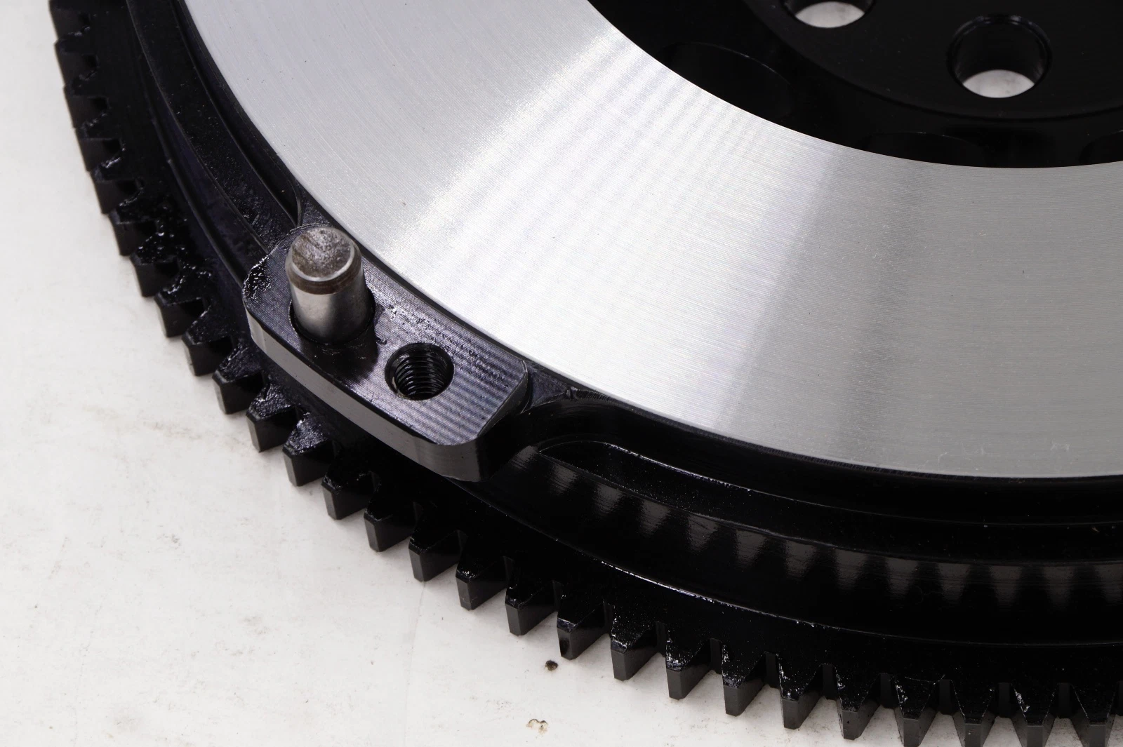 Grip Racing Flywheel GR-FW-111 &ndash; Performance/Custom Warranty: Yes Fitment Type: Performance/Custom Manufacturer Part Number: GR-FW-111 Material: 4140 Chromoly Flywheel Transmission Type: Manual Brand: Grip Racing Type: Clutch Flywheel Interchange Part Number: DMF037, KF649-01 03-030 03-011 K70206-01 K70238-01 195321, 21211223597 21 Manufacturer Warranty: 1 Year Surface Finish: 4140 CHROMOLY STEEL Country of Origin: United States Performance Part: Yes &ndash; Fits BMW M3 Z3 E36 S50 S52 thumbnail 3