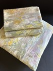 Cuddledown Queen Duvet Cover Pillowcase Set Cotton Monet Water Lilly