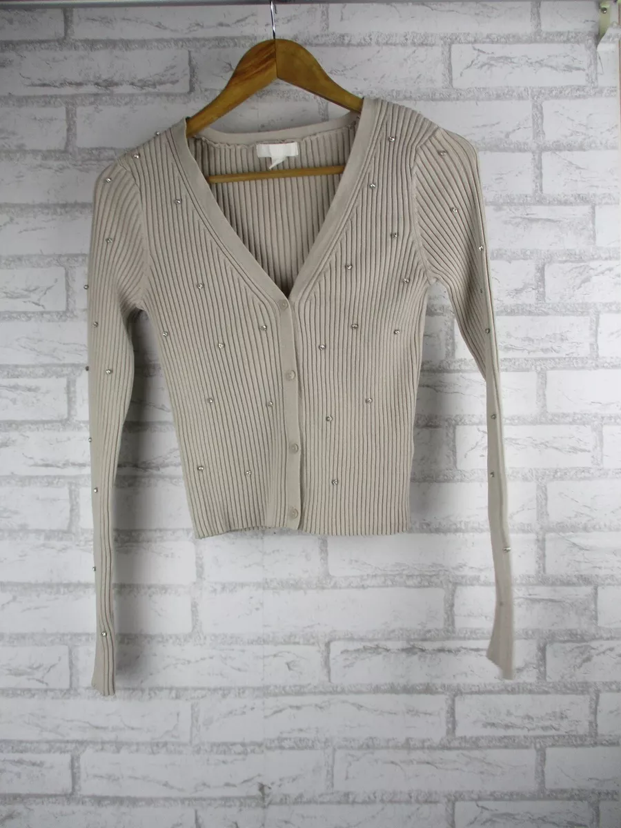 H&m v shop neck cardigan