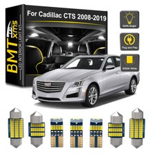 17x Interior Led Light Bulbs License Plate White For 2008-2019 Cadillac Cts