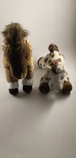 Aurora Dakota Brown Pinto Spotted Horse Pony Flossie Gypsy Stuffed Animal Plush