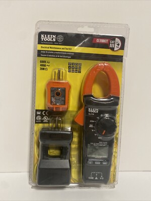 Klein Tools CL110KIT  Maintenance and Test Kit - New /Read