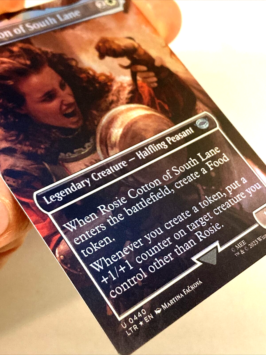 rosie mtg card Magic The Gathering - The Lord of the Rings The Gathering Rosie Cotton, Barmaid (12R129) -