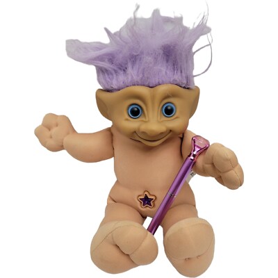 Vintage Treasure Troll Doll Wishstone 1991 Ace Novelty
