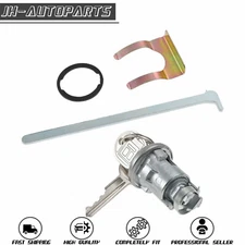 Fit For Oldsmobile & Cadillac Chrome Lockcraft Trunk Lock Cylinder w/Keys New