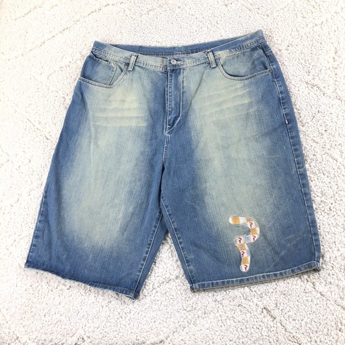 Evisu Embroidered Vintage Blue Denim 