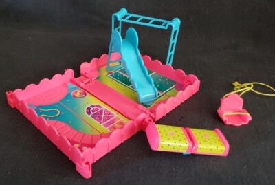 Vtg 1987 Kenner Wish World Kids Sleep'n Leap Bed Teeter Totter PARTS AS FOUND