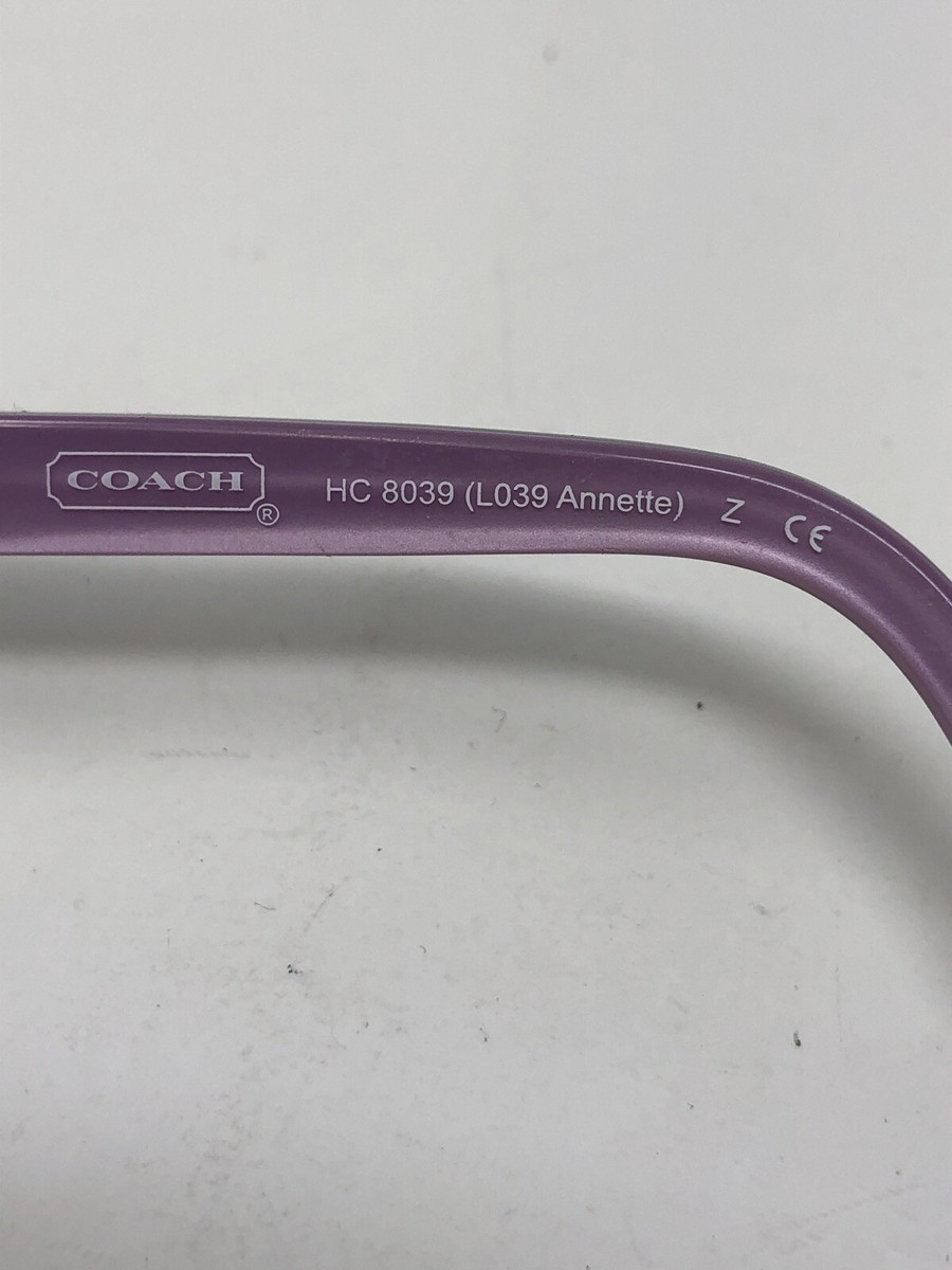 COACH NEW YORK ANNETTE Sunglasses Frame HC8039(L039) 5043/68  display picture 1