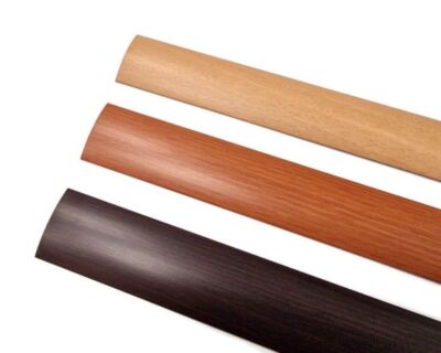41 mm / 900 mm Holzoptik flach Aluminium Übergangsleiste Tür Boden Einfassung Zierleiste