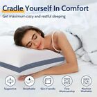 New Neck 100% Cotton Pillow Set Breathable Neck Pain Neck Support Pillow