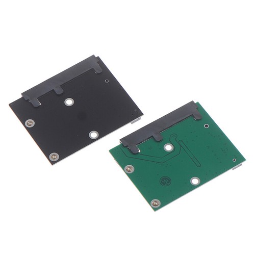 Half height MSATA Mini Pcie SSD To 2.5'' SATA3 6.0gps Adapter Converter Card - Photo 4/15
