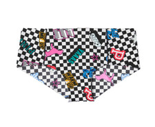 Victoria's Secret Pink Panty Fashion Show Hipster mini Logo No show S VINTAGE NW