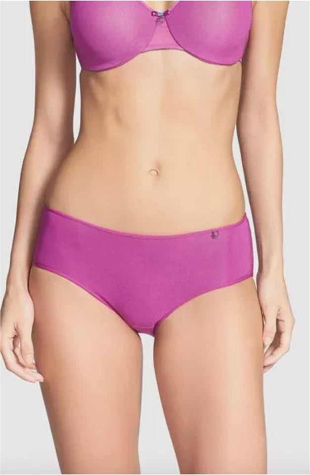 全新带标签 Chantelle C 自然文胸 / 全内裤套装,兰花 * * — 第 4/4 张图片