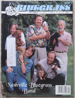 1996 BLUEGRASS UNLIMITED SEPTEMBER NASHVILLE BLUEGRASS BAND AND MORE M1-23