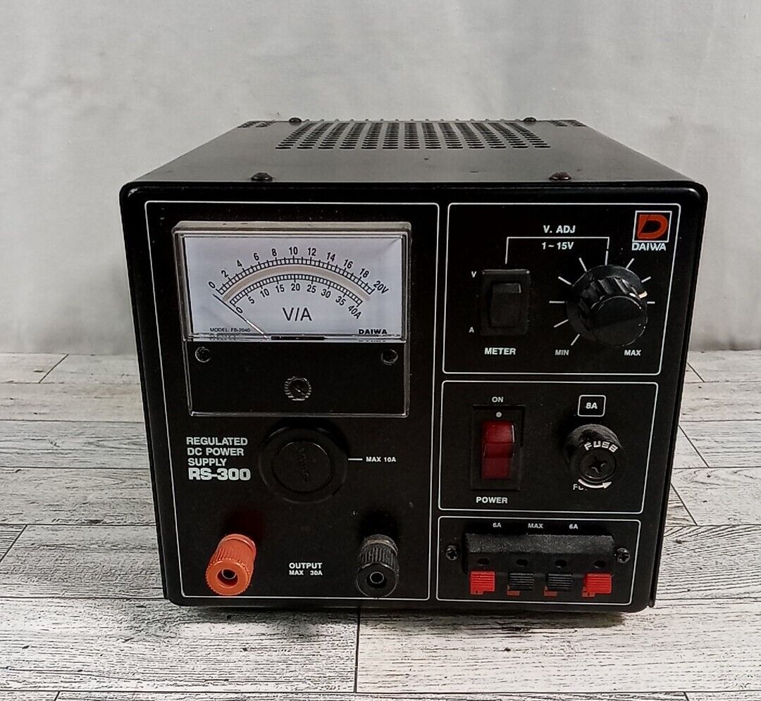 DAIWA 良けれ PS-40X DC Power Supply 13.8V 3.0A DAIWA 良けれ PS-40X DC Power Supply 13.8V 3.0A
