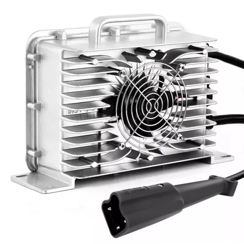 48 Volt 25 Amp Lithium Battery Charger 3 Pin Plug for Yamaha G29 Drive Golf Cart - Picture 1 of 14