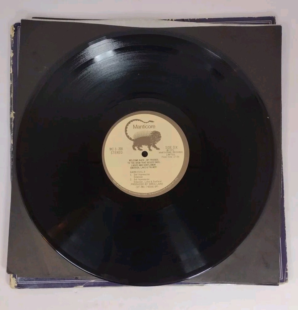 Emerson Lake & Palmer original 3LP Welcome Back my Friends | eBay